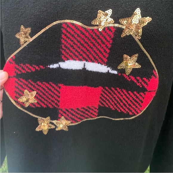 Torrid Women’s Crewneck Sweater Star Lips Size 1X NWT - Picture 4 of 7